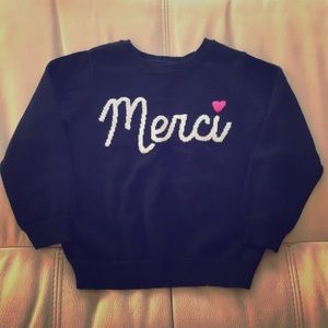 Winter sweater “Merci”